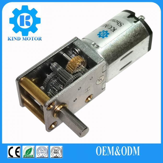 Small Worm Gear Motor 12v High Torque 106000rpm N30 Brushed