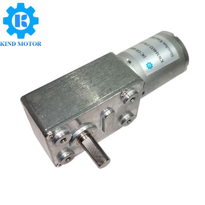 15KgCm Dc Worm Gear Motor 24v , 60g Worm Gear Motor With Encoder