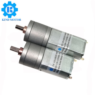 12v Micro DC Geared Motor 20Dx41L 5500 Rpm With Extended 4mm Shaft
