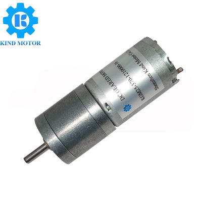 25mm Micro DC Geared Motor 100 rpm With 4mm D shaft