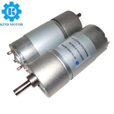 24vdc Micro DC Geared Motor , 10 Rpm Dc Gear Motor 37mm Diameter