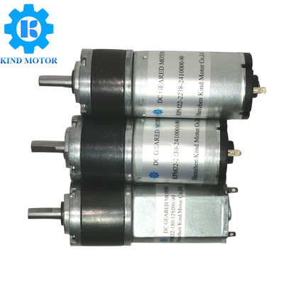 Low Noise Dc 6v 12v 24v 22mm Micro Planetary Gear Motor For Intelligent Products