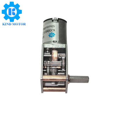 12mm Right Angle DC Gear Motor , N30 90 Degree Gear Motor 3.1A