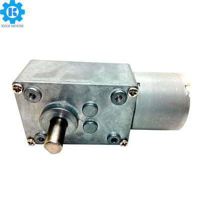 Gear Reduction Micro Worm Gear Motor 12v CW Rotation With 6mm Shaft