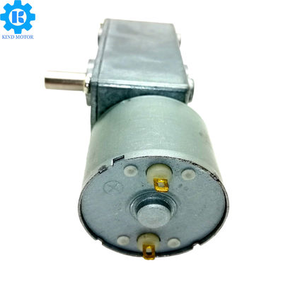 Gear Reduction Micro Worm Gear Motor 12v CW Rotation With 6mm Shaft