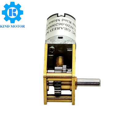 Small Worm Gear Motor 12v High Torque 10-6000rpm N30 Brushed