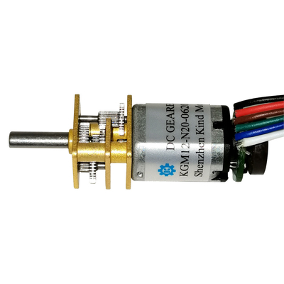 200rpm 12mm N20 Gearbox Dc Motor High Torque With Extended Shafts