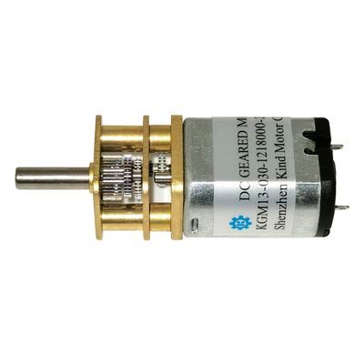 Micro 13mm 1.5v Carbon Brush Motor With Speed Reducers Gearbox