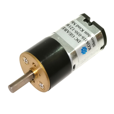 Stainless Steel 6000rpm Brushed DC Geared Motor With 16mm Gearbox