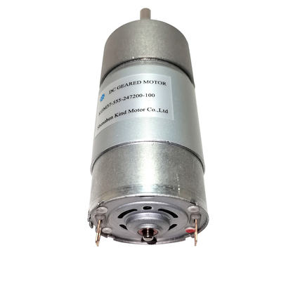 Eccentric Output 37mm Low Speed Geared Motor 12Kg.cm Stainless steel