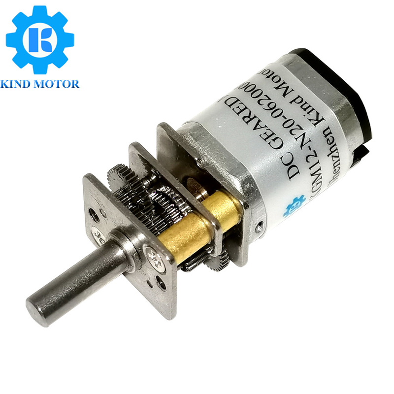 Micro DC Geared Motor 1 10-1 1000 Gear Ratio 3V-12V Voltage 10-2000 RPM 4 Mounting Holes
