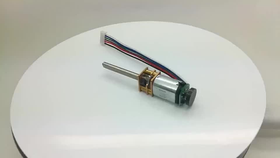 Micro high torque 300 rpm 3v 5v 6v 12v 12 volt 24v n20 dc shaft gear motor with 12mm gearbox and ppr encoder