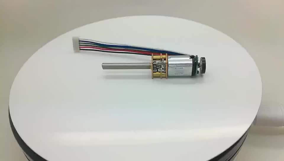Micro gm12 n20va 3w 60rpm 100 rpm 200rpm 6v 12v 24v 60rpm N20 micro metal gear motor with square reductor encoder