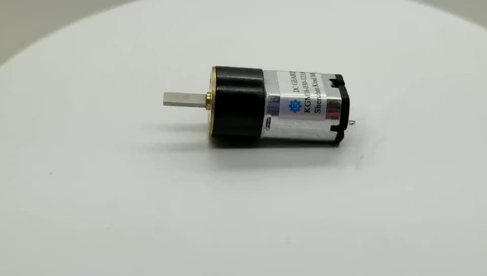 KGM16-050/030 Micro 10rpm 20rpm 30rpm 60rpm carbon brush dc geared motor with gearbox