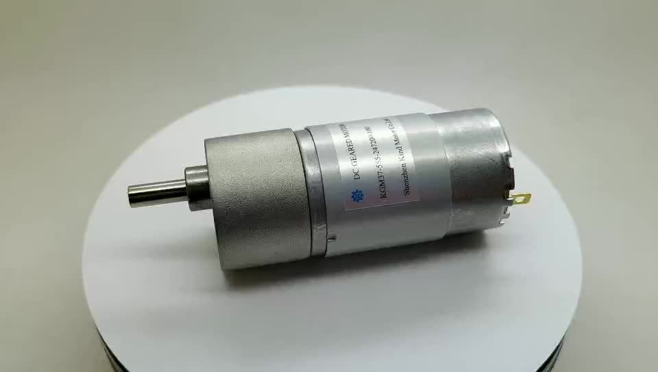 Customized speed high torque 37mm 12v 24v 60prm 80 rpm micro brushed dc gear motor 27720