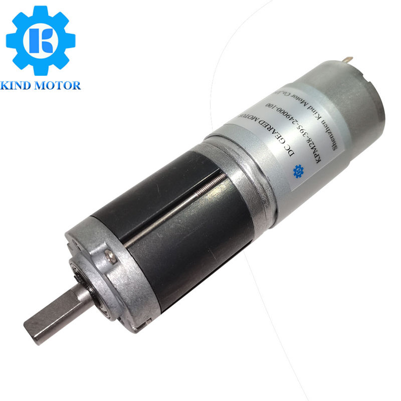 Custom 28mm high speed 10 15 kg cm high torque dc 12v 18v 24v 45w 150rpm 200rpm 300rpm planetary gear motor