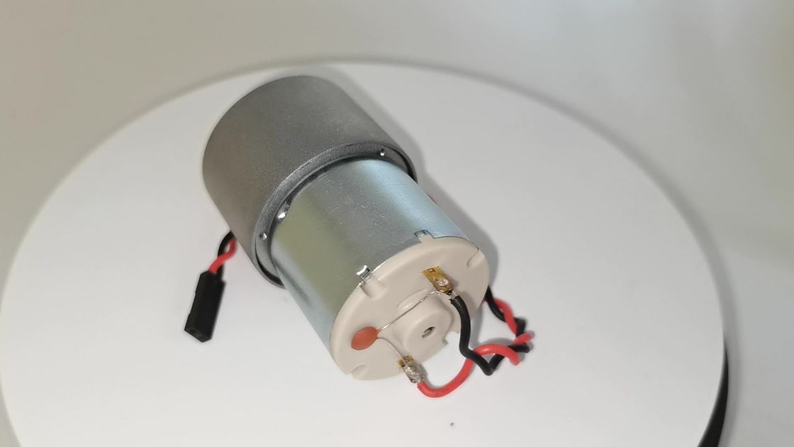 High quality low noise GM37 37mm dc 3v-24v dc gear motor with eccentric 6mm D shaft