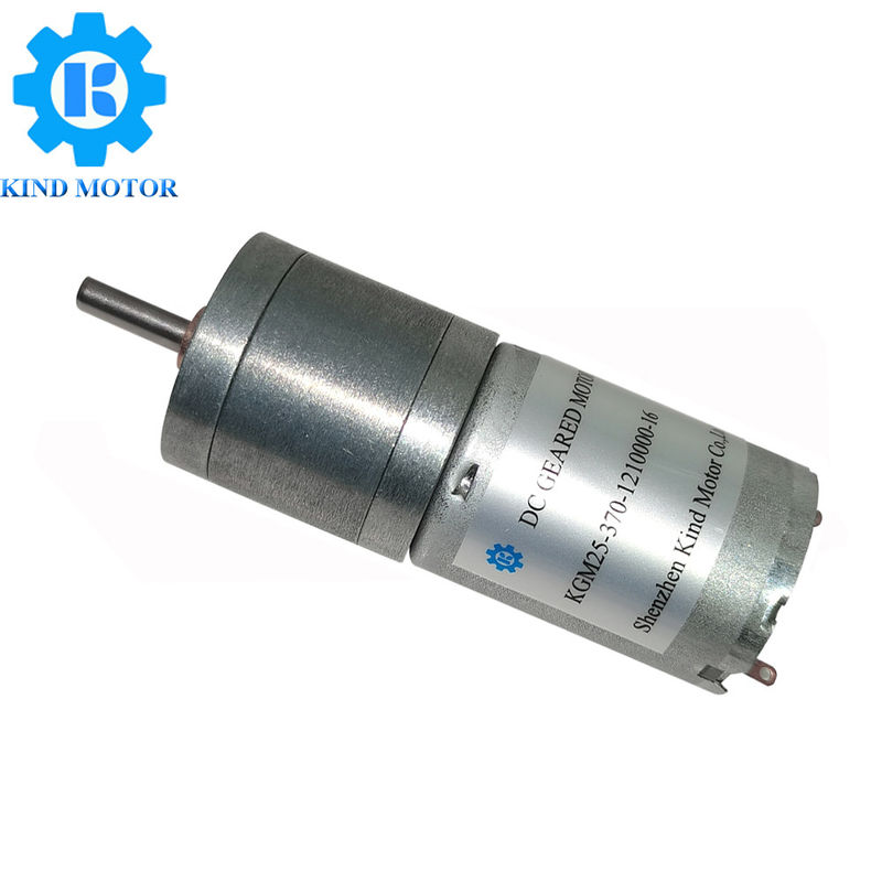 25mm Micro DC Geared Motor 100 rpm With 4mm D shaft