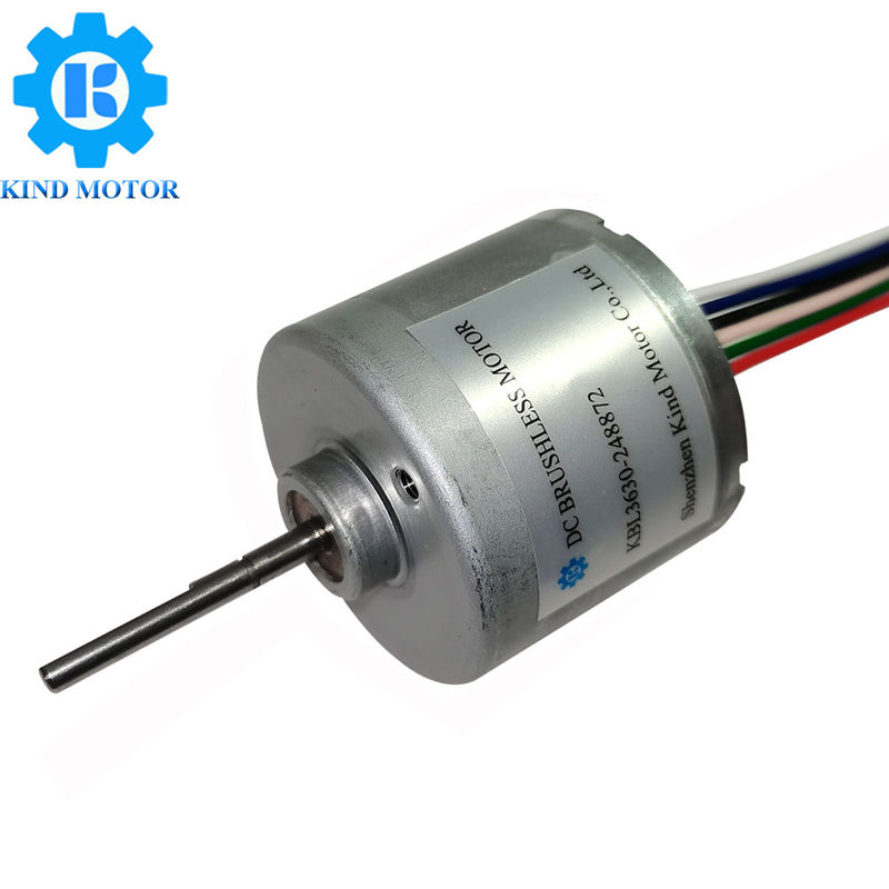 High Efficiency Dc 6 8 9 12 14.4 18 24 Volt 3630 Brushless Motor With Encoder