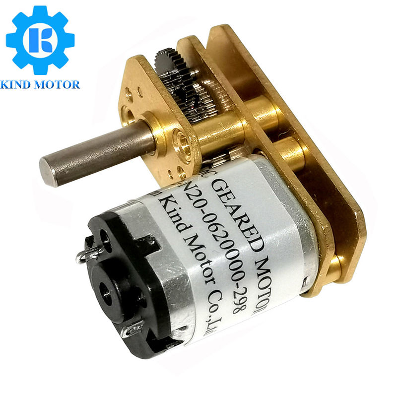 U Shaft Right Angle DC Gear Motor 16.5g Weight With 10×24mm Gearbox