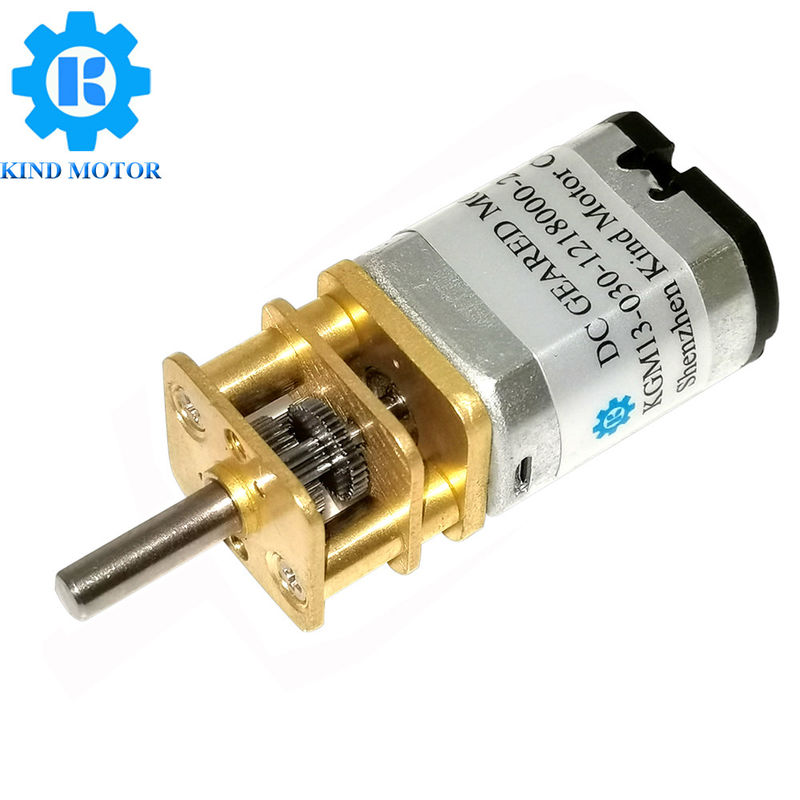 12v Gear Reduction Motor Stainless Steel Material 8rpm Speed 0.026kg