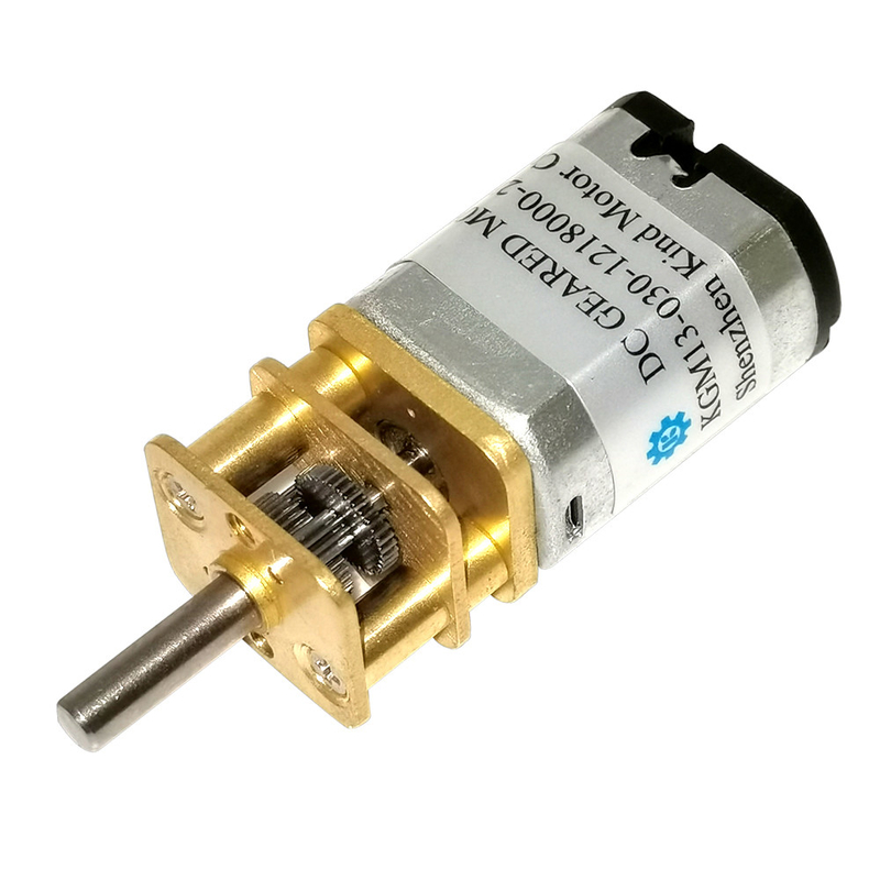 Micro 13mm 1.5v Carbon Brush Motor With Speed Reducers Gearbox